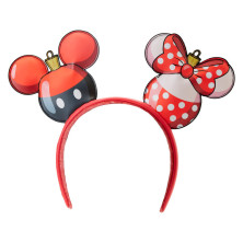 Diadema Orejas Navidad Mickey & Minnie Disney Loungefly